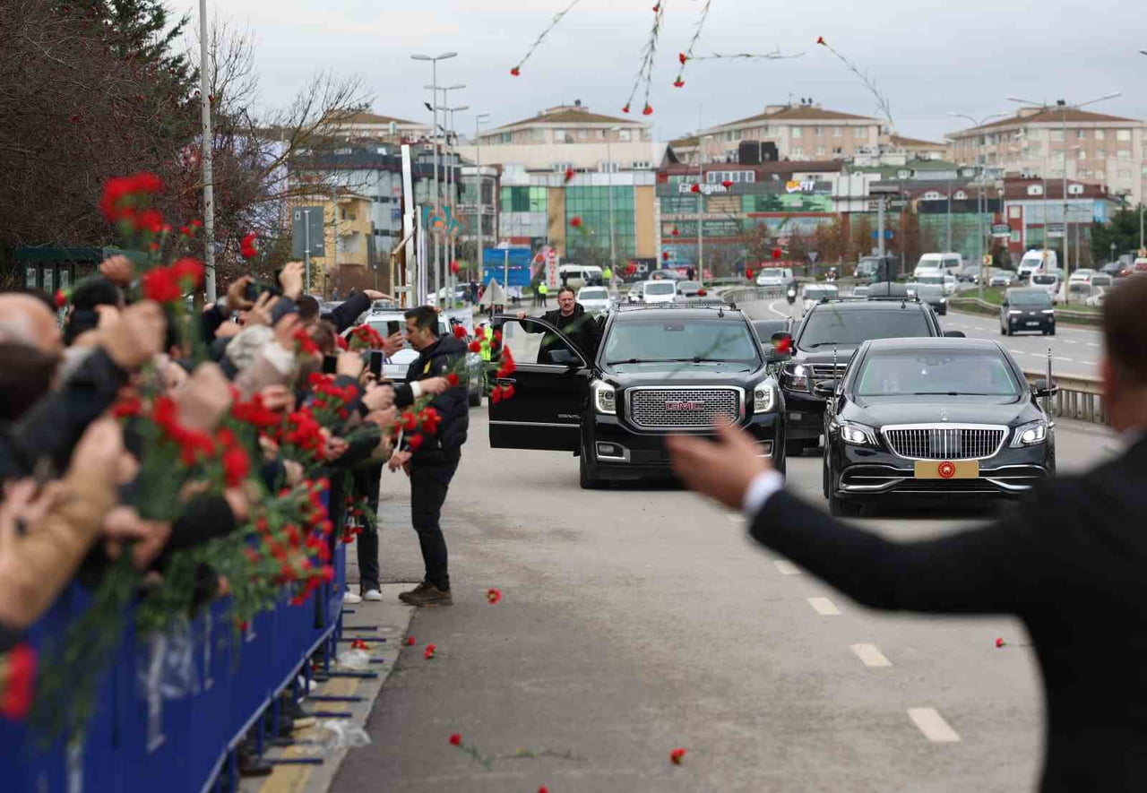 CUMHURBAŞKANI RECEP TAYYİP ERDOĞAN, ÇEKMEKÖY'DE BULUNAN MEDİSTATE HASTANESİ'NİN AÇILIŞ TÖRENİNE...