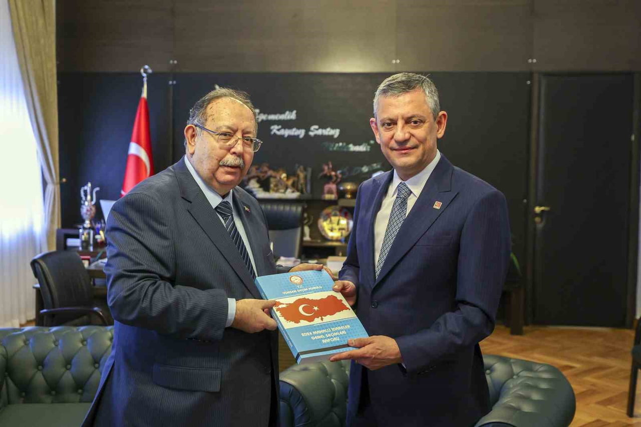 CUMHURİYET HALK PARTİSİ (CHP) GENEL BAŞKANI ÖZGÜR ÖZEL, YÜKSEK SEÇİM KURULU (YSK) BAŞKANI AHMET...