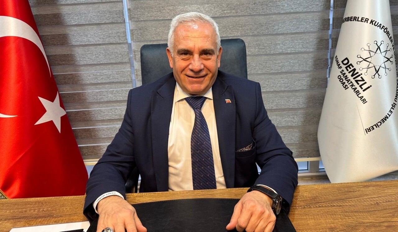 DENİZLİ BERBERLER, KUAFÖRLER VE GÜZELLİK SALONU İŞLETMECİLER ODASI BAŞKANI YAKUP GÜLEÇ, TÜRKİYE’DE...