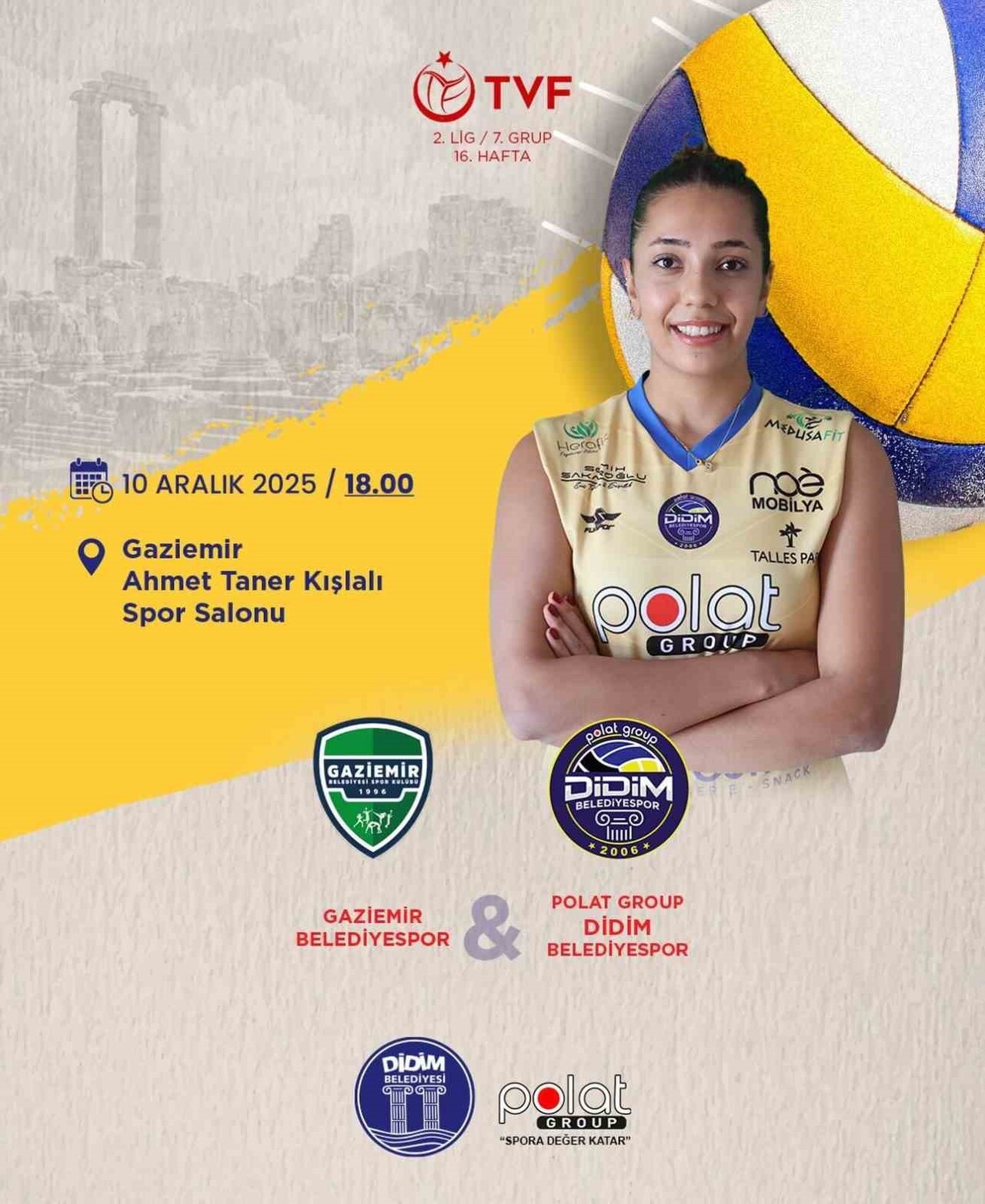 DİDİM BELEDİYESPOR YARIN GAZİEMİR DEPLASMANINA ÇIKACAK