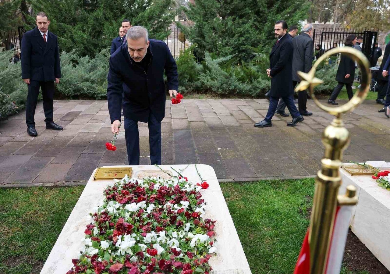 DIŞİŞLERİ BAKANI HAKAN FİDAN, 16. BÜYÜKELÇİLER KONFERANSI'NIN RESMİ AÇILIŞ TÖRENİ ÖNCESİ...