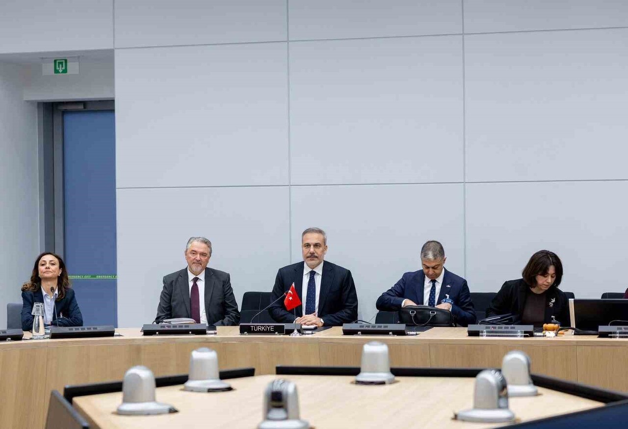 DIŞİŞLERİ BAKANI HAKAN FİDAN, NATO DIŞİŞLERİ BAKANLARI TOPLANTISI İÇİN BULUNDUĞU BRÜKSEL'DE...