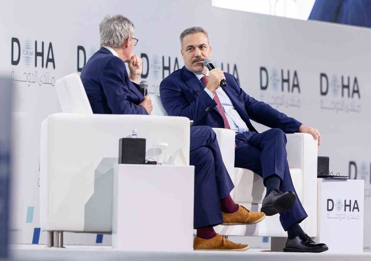 DOHA (İHA) - DIŞİŞLERİ BAKANI HAKAN FİDAN, TERÖR ÖRGÜTÜ PKK/YPG’NİN SURİYE UZANTISI SURİYE...