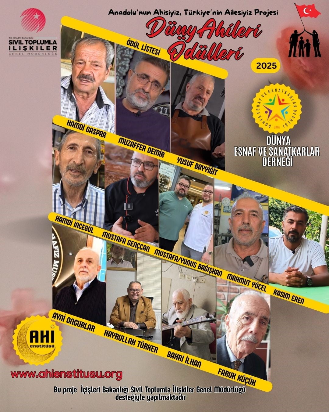 DÜNYA ESNAF VE SANATKARLAR DERNEĞİ-AHİ ENSTİTÜSÜ TARAFINDAN GELENEKSEL HALE GETİRİLEN DÜNYA...