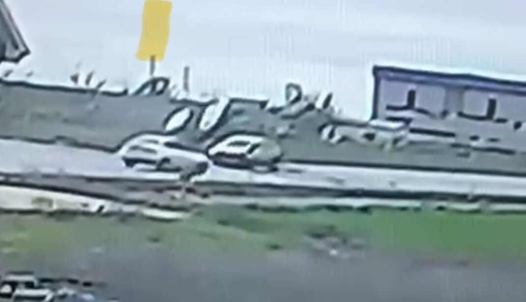 EDİRNE’DE ÇARPIŞAN ARACIN DEFALARCA TAKLA ATTIĞI KAZA KAMERADA