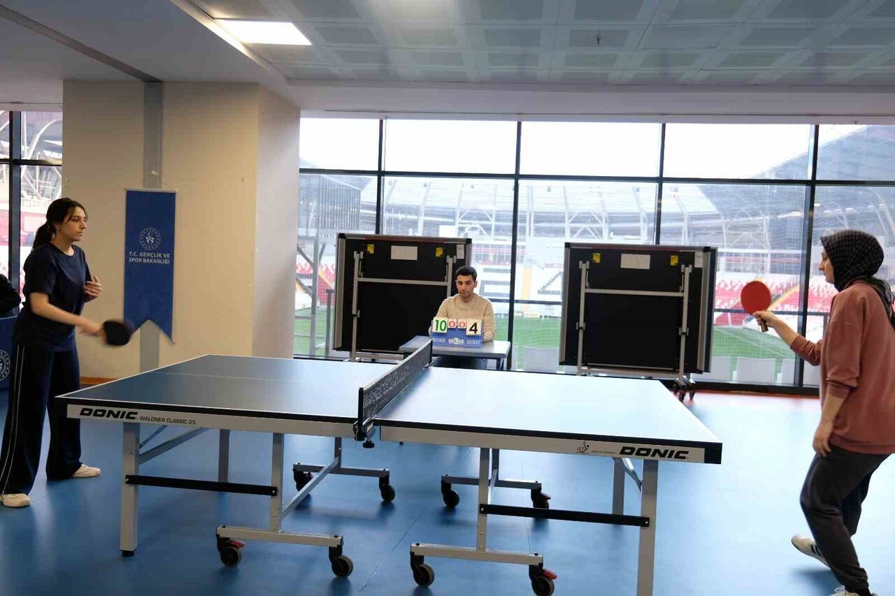 ERZİNCAN GSB YURTLARI ARASI YURTLİG MASA TENİSİ İL BİRİNCİLİĞİ SONA ERDİ