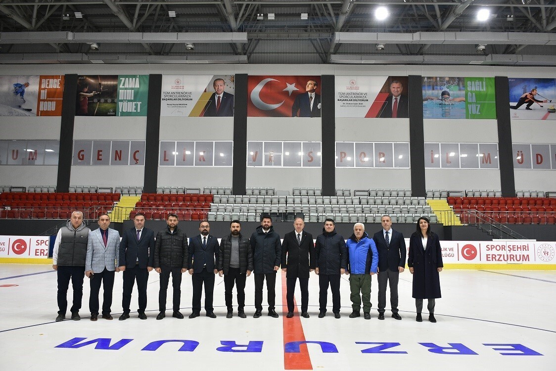 ERZURUM GENÇLİK VE SPOR İL MÜDÜRLÜĞÜ, 2011 UNIVERSIADE KAPSAMINDA YAPILAN BUZ SALONLARININ...