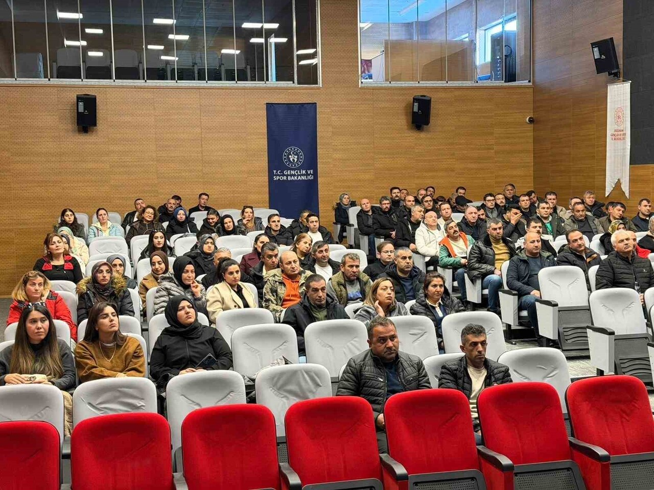 ERZURUM GENÇLİK VE SPOR İL MÜDÜRLÜĞÜ BÜNYESİNDE GÖREV YAPAN ÖZEL GÜVENLİKÇİLERLE DEĞERLENDİRME...