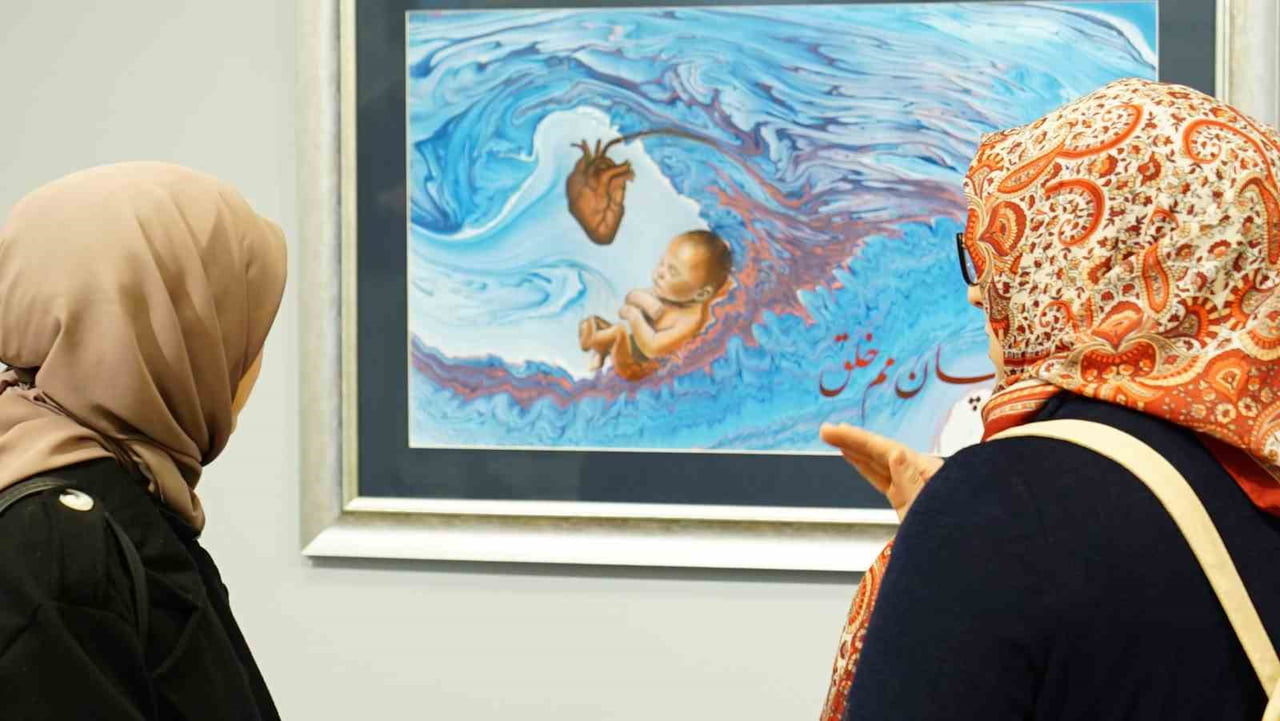 ESENLER BELEDİYESİ, SANATÇI MUHAMMET HAMDİ KASAPOĞLU'NUN 35 AYETTEN İLHAM ALARAK HAZIRLADIĞI "THE...