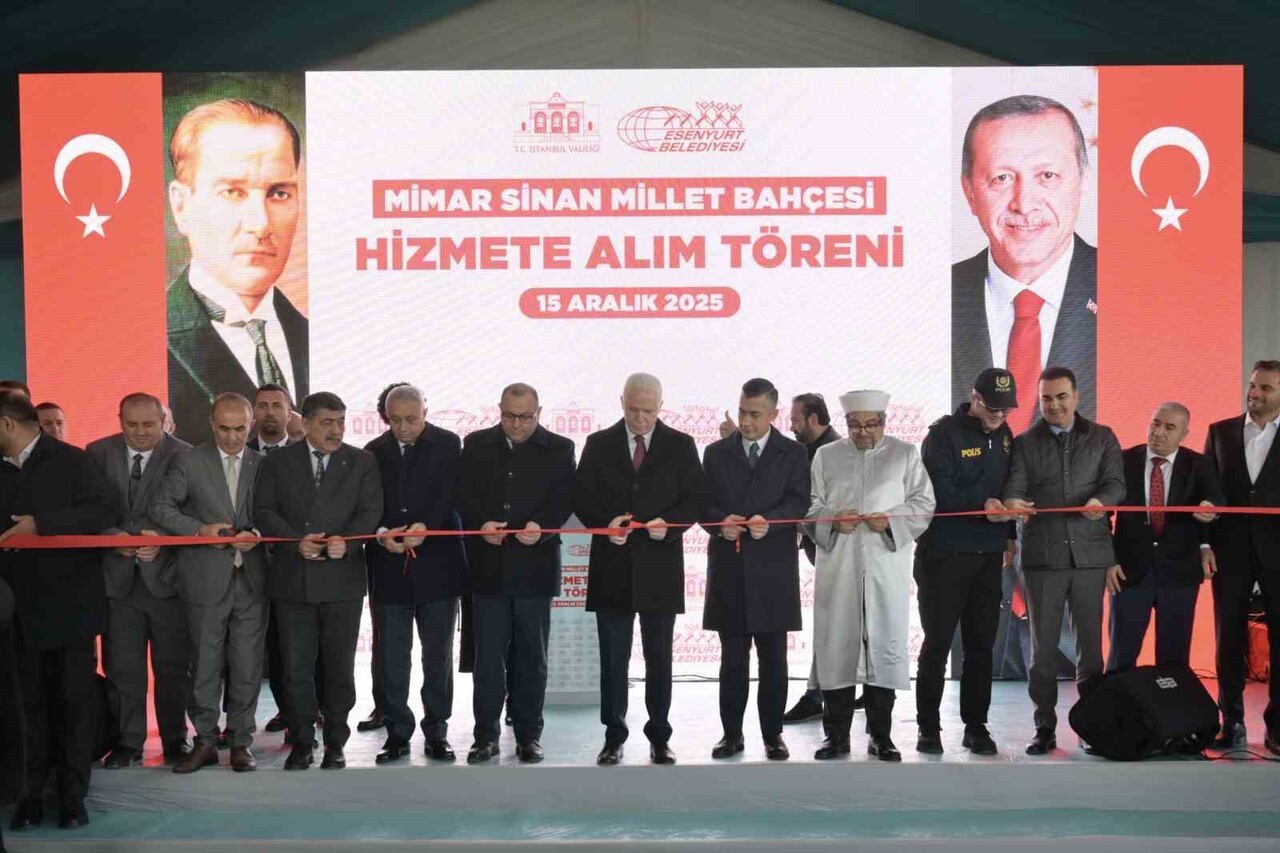 ESENYURT BELEDİYESİ'NCE HAYATA GEÇİRİLEN MİMAR SİNAN MİLLET BAHÇESİ İLE İLÇENİN YENİ SOSYAL YAŞAM...