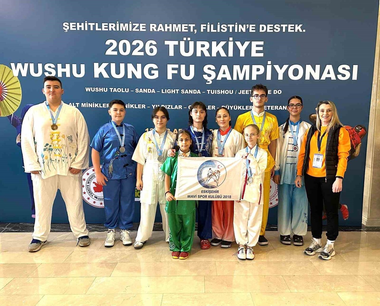 ESKİŞEHİR'DE KORUYUCU AİLE YANINDA YETİŞEN MİSLİNA İSİMLİ GENÇ SPORCU, 2026 TÜRKİYE WUSHU KUNG FU...