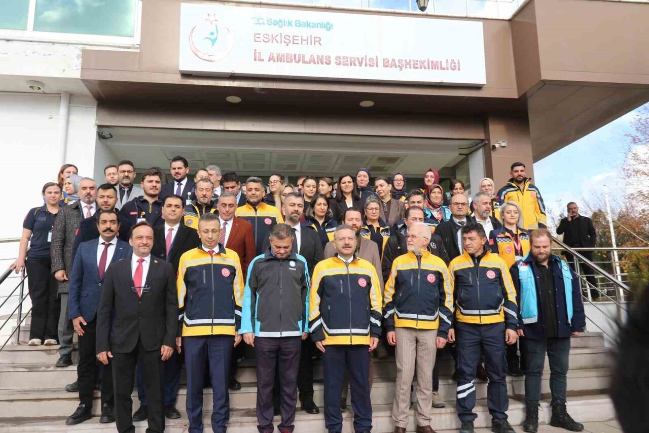 ESKİŞEHİR İL AMBULANS SERVİSİ BAŞHEKİMLİĞİN ’DE ACİL SAĞLIK HİZMETLERİ HAFTASI ETKİNLİĞİ...