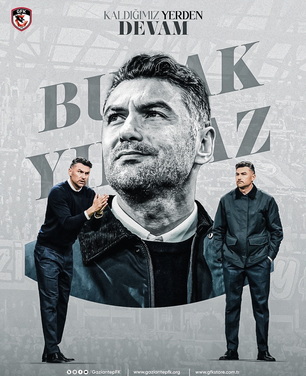 GAZİANTEP'TE BURAK YILMAZ İLE YENİDEN ANLAŞMA SAĞLANDI: "KALDIĞIMIZ YERDEN DEVAM, GAZİANTEP...