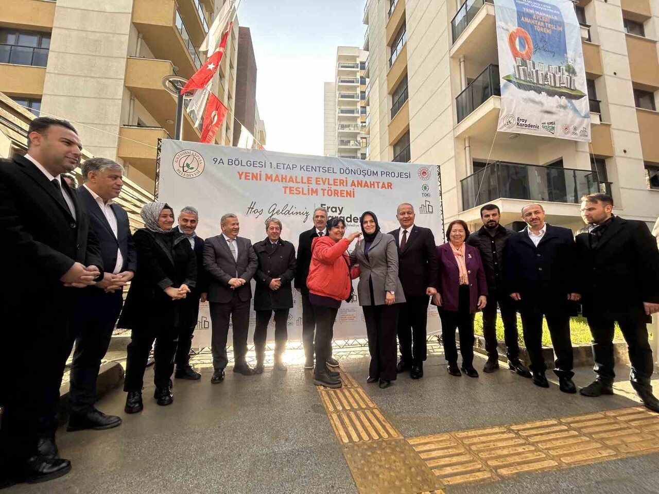 GAZİOSMANPAŞA’DA KENTSEL DÖNÜŞÜM PROGRAMI KAPSAMINDA YAPIMI TAMAMLANAN YENİ MAHALLE EVLERİ...