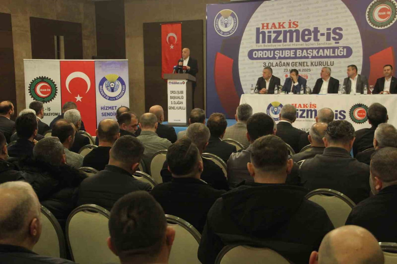 GENEL BAŞKAN MAHMUT ARSLAN, ORDU'DA BİR OTELDE DÜZENLENEN PROGRAMDA, ‘TERÖRSÜZ TÜRKİYE' PROJESİNE...