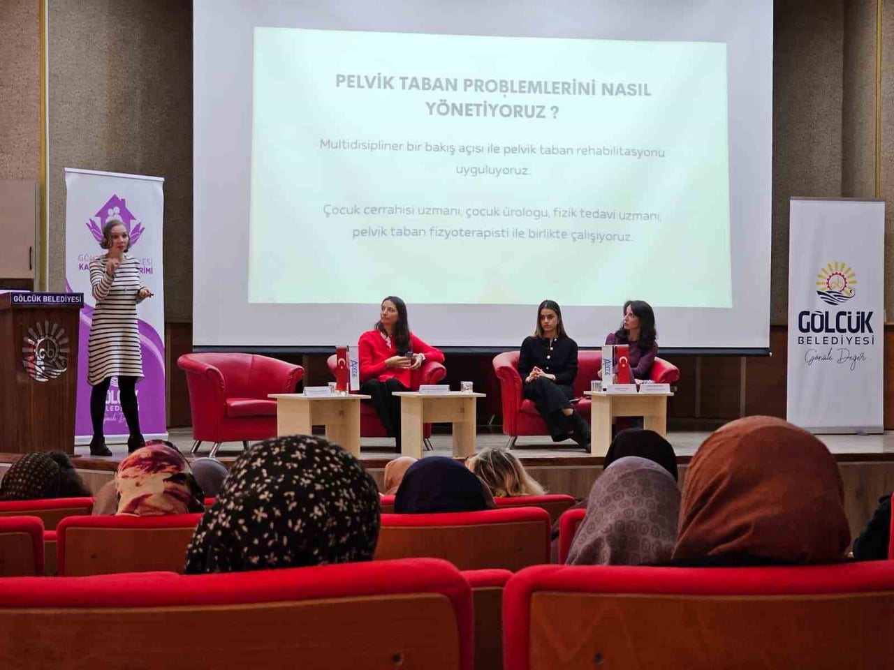 GÖLCÜK BELEDİYESİ TARAFINDAN DÜZENLENEN SEMİNERDE, ÇOCUKLARDA VE YETİŞKİNLERDE YAŞAM KALİTESİNİ...