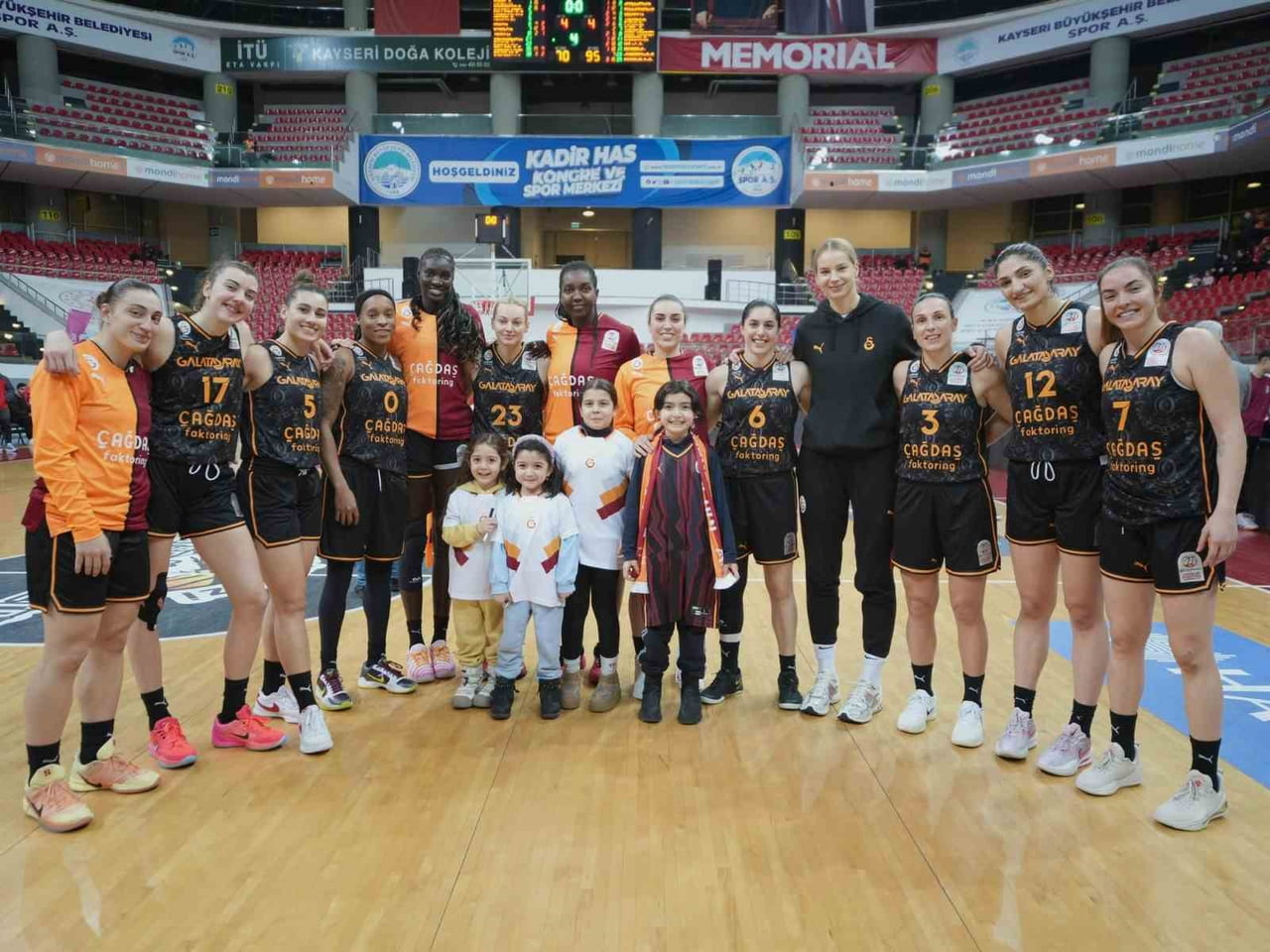 HALKBANK KADINLAR BASKETBOL SÜPER LİGİ'NİN 14. HAFTASINDA MELİKGAZİ KAYSERİ BASKETBOL EVİNDE...