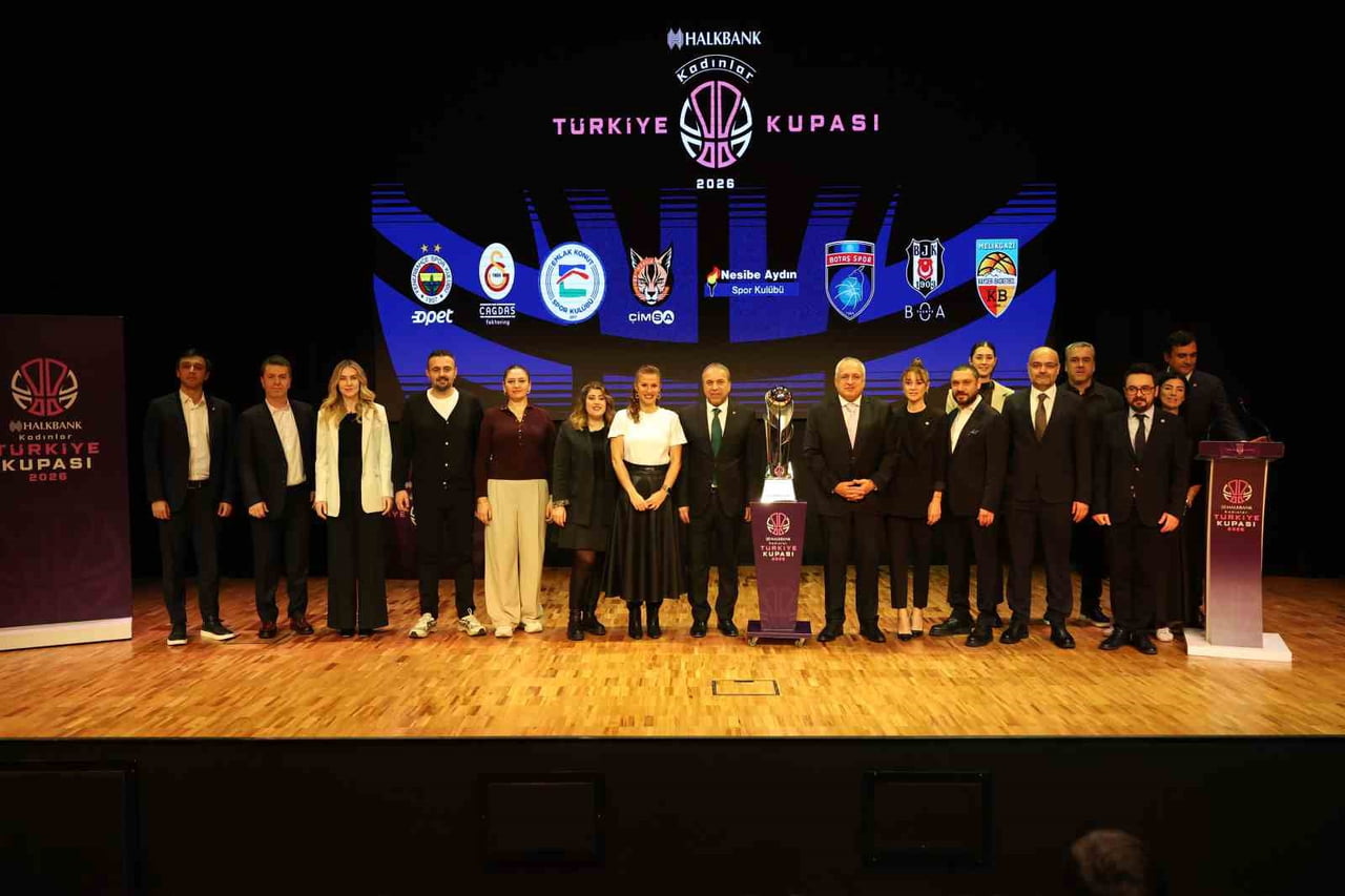 HALKBANK KADINLAR TÜRKİYE KUPASI’NIN KURA ÇEKİMİ TURKCELL BASKETBOL GELİŞİM MERKEZİ'NDE...