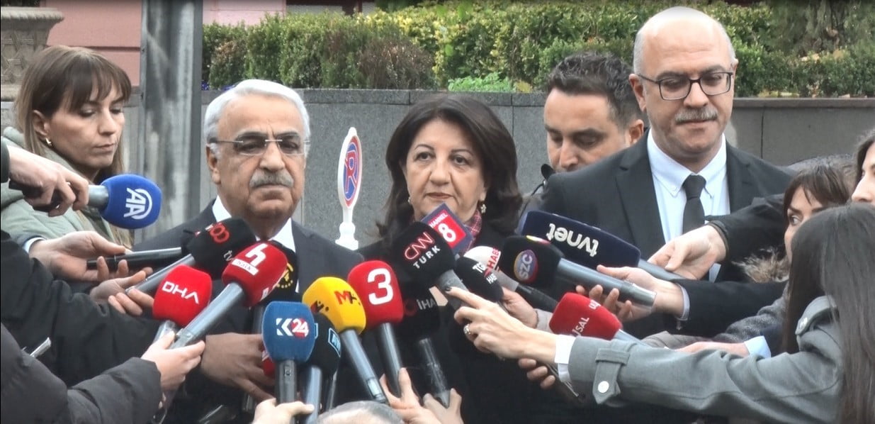 HALKLARIN EŞİTLİK VE DEMOKRASİ PARTİSİ (DEM PARTİ) İMRALI HEYETİ ÜYELERİ, ADALET BAKANI YILMAZ...