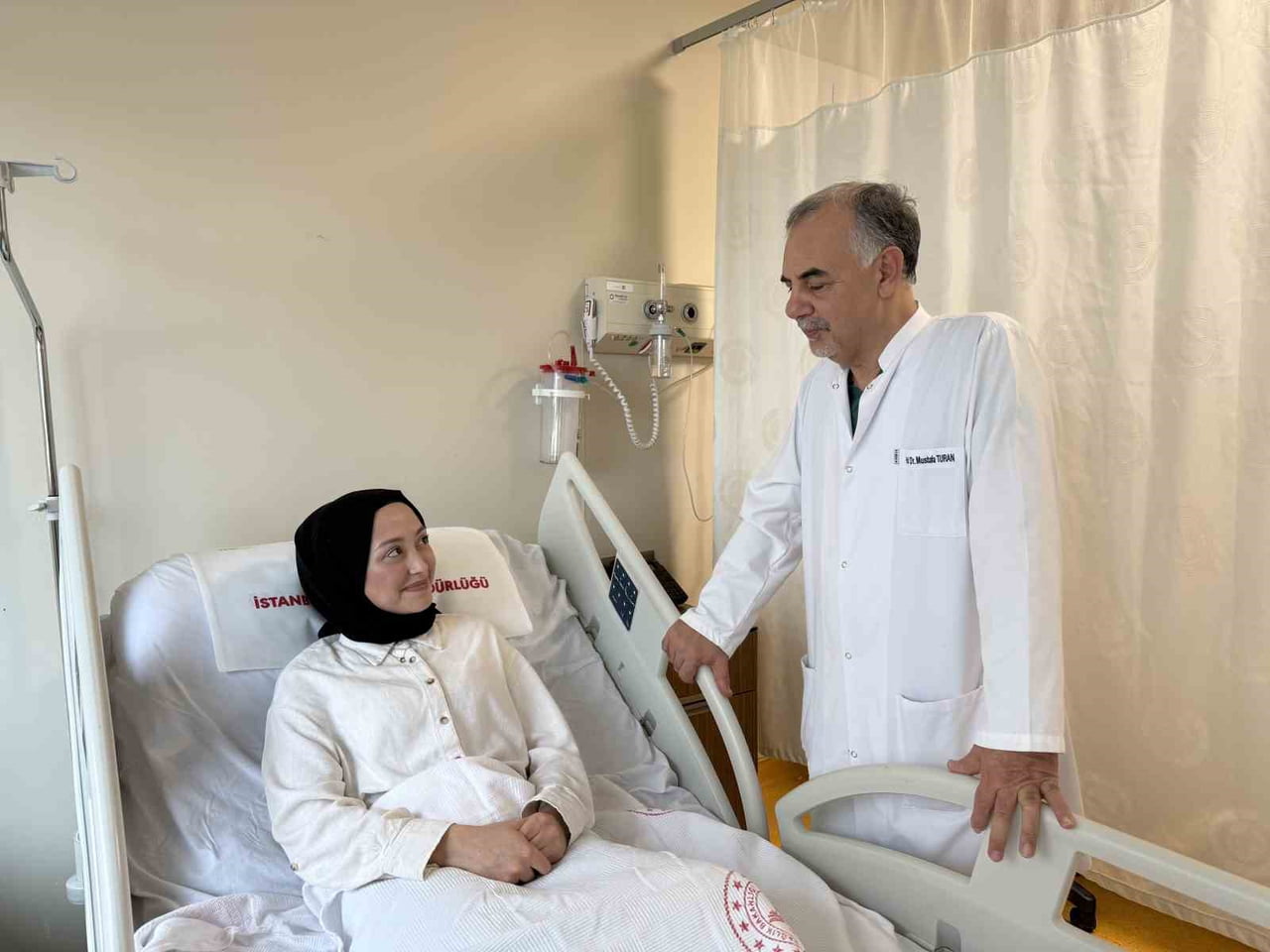 HASTASININ DURUMUNA İLİŞKİN BİLGİ VEREN PROF. DR. MUSTAFA TURAN İSE, "SICAK SU KOYDUKTAN SONRA...