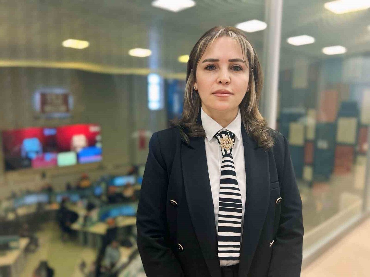 İHA MUHABİRİNE KONUŞAN 112 ACİL ÇAĞRI MERKEZİ MÜDÜRÜ EBRU ÖZCANAN