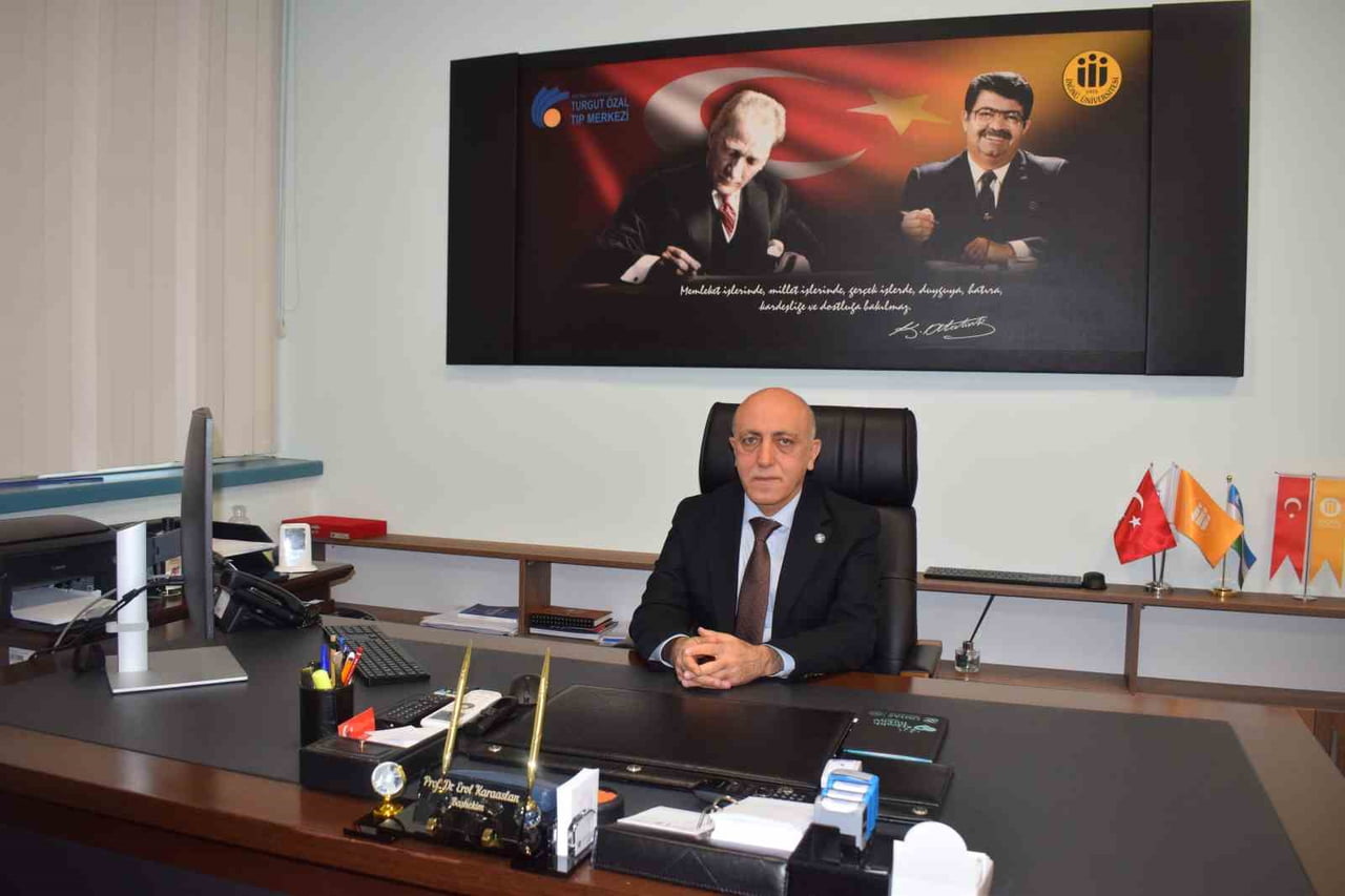 İNÖNÜ ÜNİVERSİTESİ TURGUT ÖZAL TIP MERKEZİ BAŞHEKİMİ DOÇ. DR. EROL KARAASLAN, MERKEZİN TÜRKİYE'NİN...