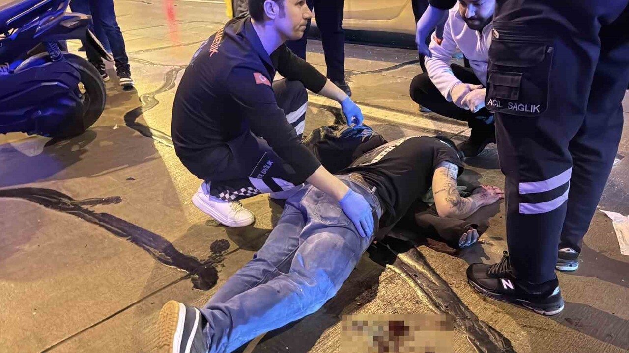 İSTANBUL’UN ŞİŞLİ'DE BULUNAN DOLMABAHÇE-BOMONTİ TÜNELİ’NDE DİREKSİYON HAKİMİYETİNİ KAYBEDEN...