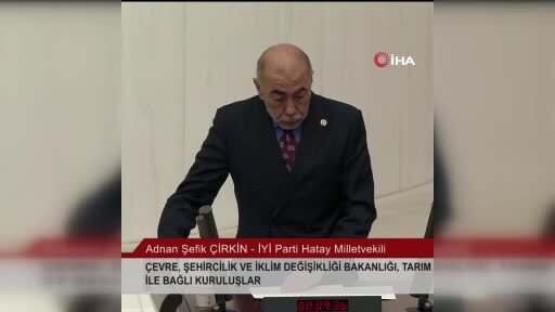 İYİ Parti’li Çirkin’den Bakan Kurum’a Hatay teşekkürü