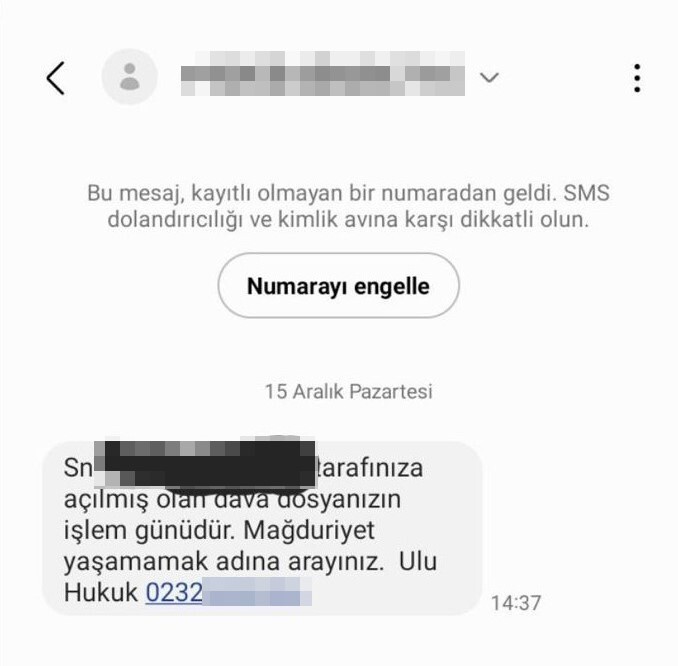 İZMİR’DE BULUNAN BİR HUKUK BÜROSUNUN ADINI KULLANAN DOLANDIRICILIK ŞEBEKESİ, ÇOK SAYIDA KİŞİYİ...