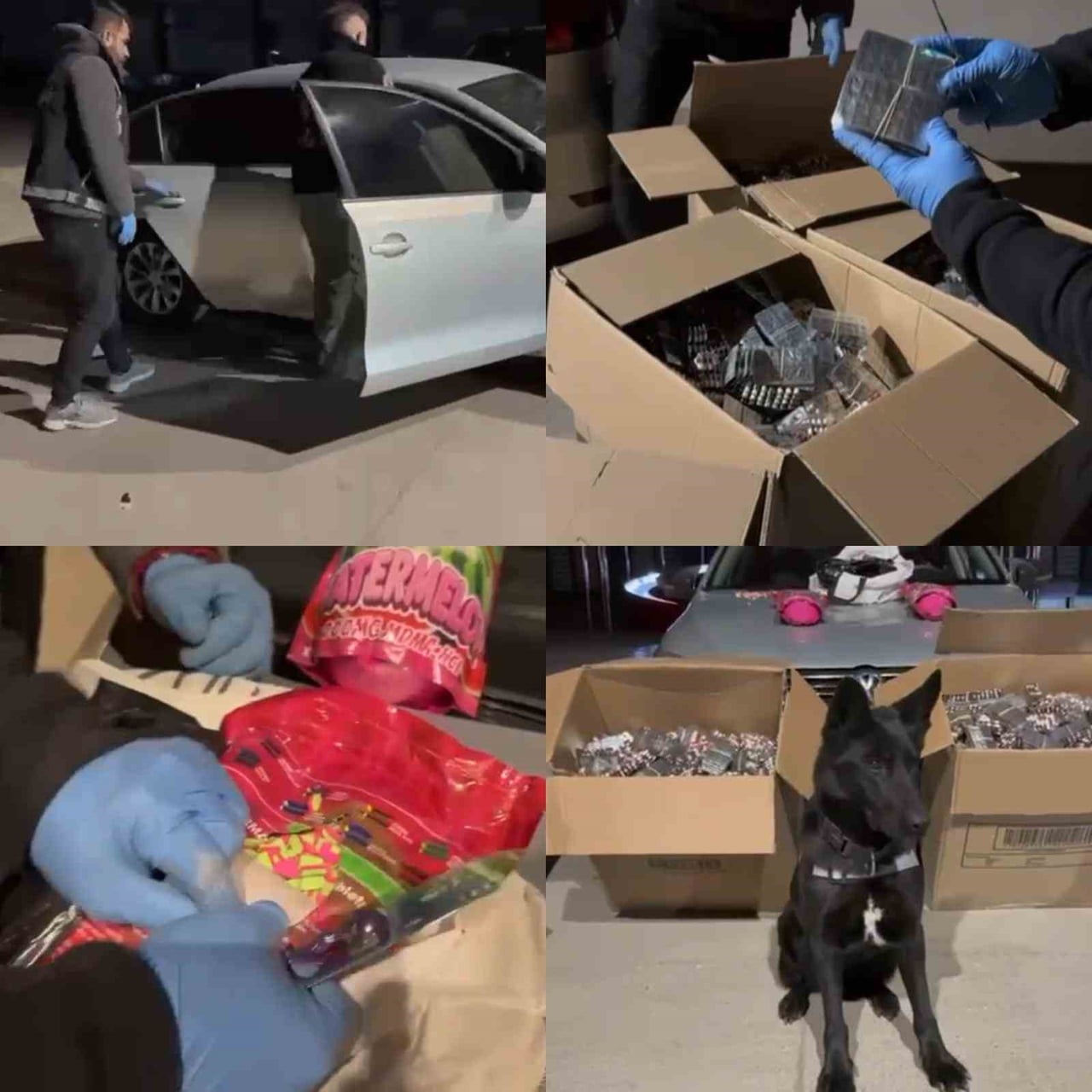 KAHRAMANMARAŞ POLİSİNİN YAPTIĞI ÇALIŞMADA PİYASA DEĞERİ YAKLAŞIK 20 MİLYON TL OLAN 170 BİN ADET...