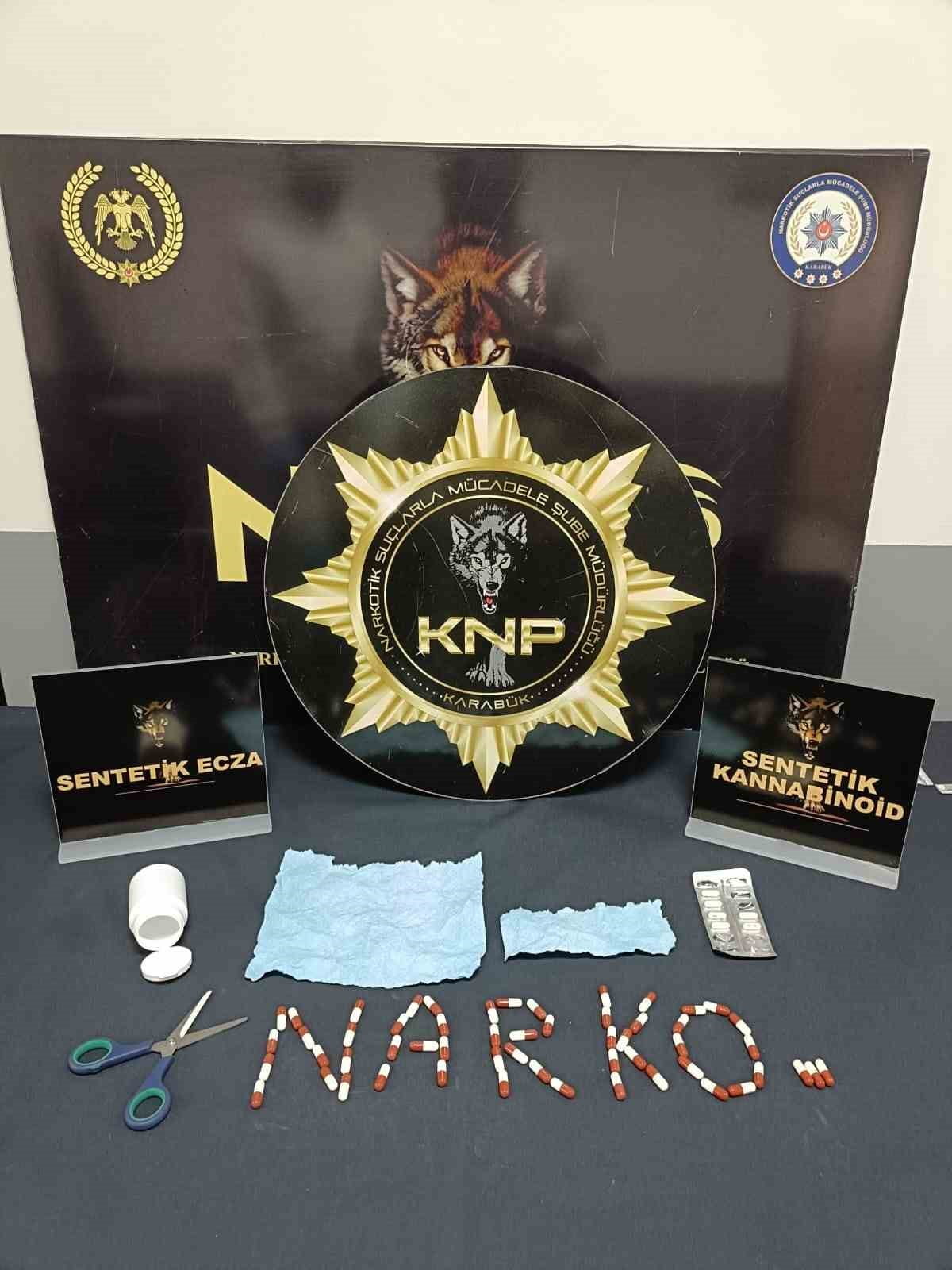 KARABÜK’TE NARKOTİK EKİPLERİNCE DÜZENLENEN 7 AYRI UYUŞTURUCU OPERASYONUMDA 11 ŞÜPHELİ HAKKINDA...