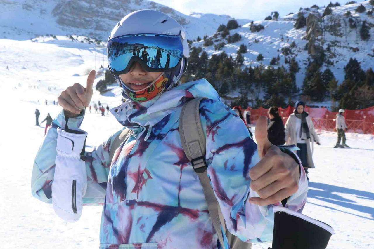 KAYAK MERKEZLERİNDE KAR KALINLIĞI AÇIKLANDI: PALANDÖKEN 55, ERGAN 2 SANTİMETRE