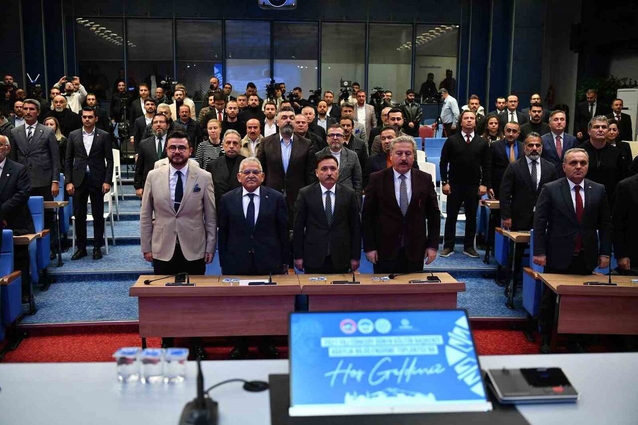 KAYSERİ BÜYÜKŞEHİR BELEDİYE BAŞKANI DR. MEMDUH BÜYÜKKILIÇ, TÜRKSOY 2027 TÜRK DÜNYASI KÜLTÜR...