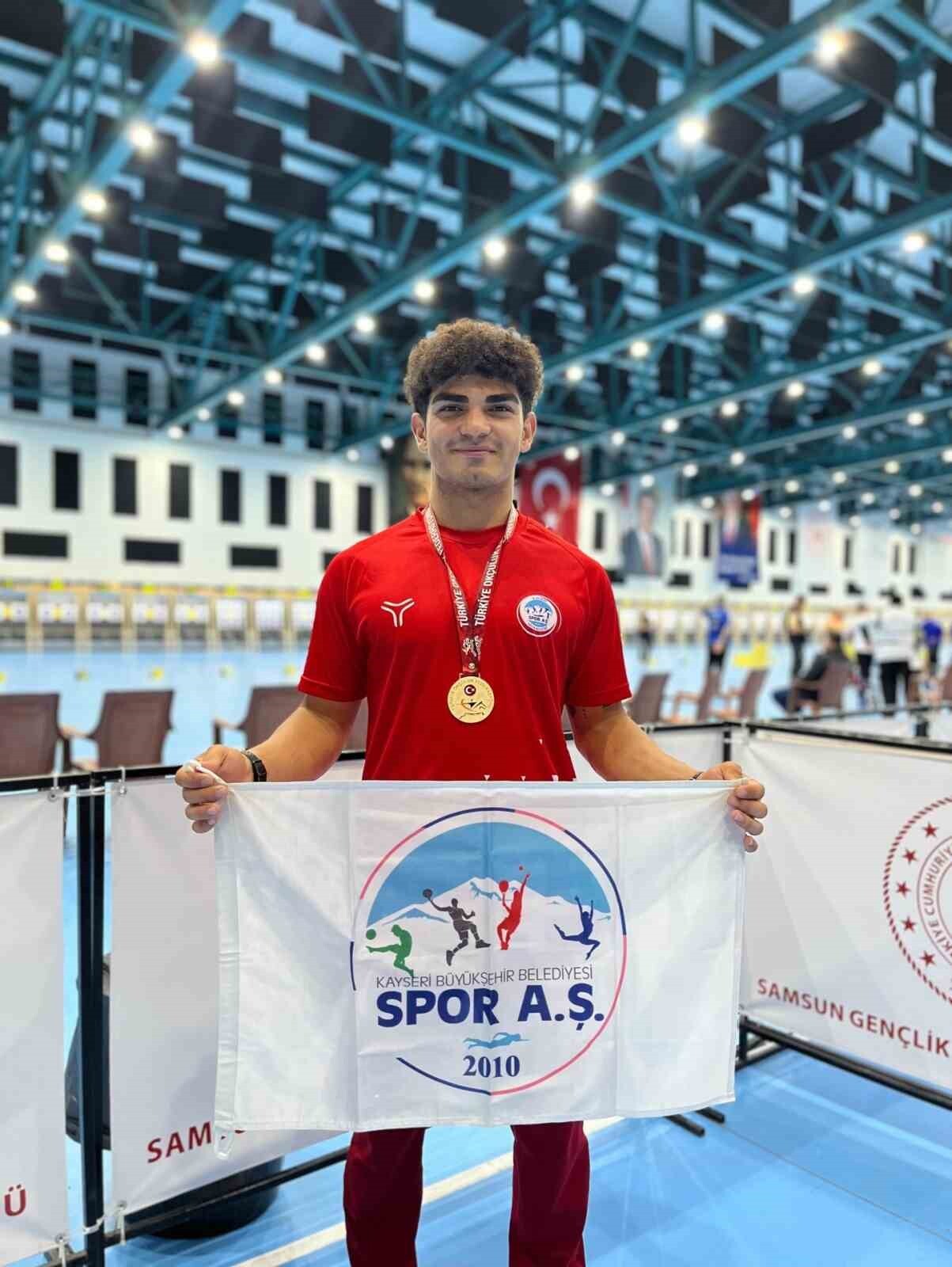 KAYSERİ BÜYÜKŞEHİR BELEDİYESİ SPOR A.Ş. SPOR KULÜBÜ’NDEN KUTAY TEK, KLASİK YAY ERKEKLER...