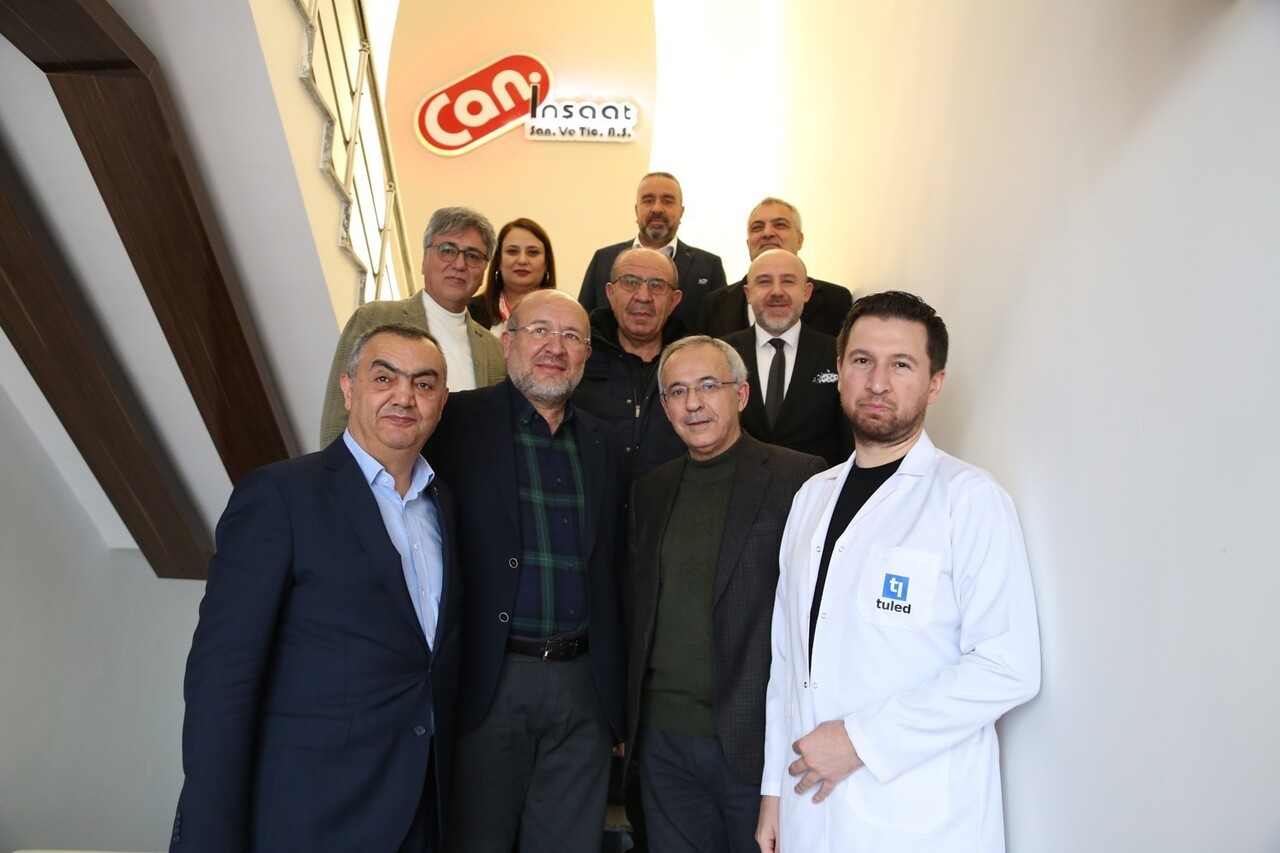 KAYSERİ SANAYİ ODASI (KAYSO) YÖNETİM KURULU BAŞKANI MEHMET BÜYÜKSİMİTCİ VE YÖNEYİM KURULU...