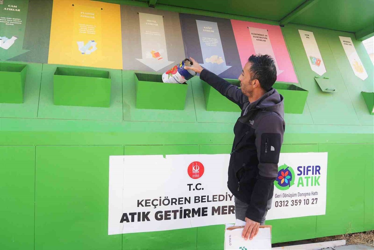 KEÇİÖREN BELEDİYESİ İKLİM DEĞİŞİKLİĞİ VE SIFIR ATIK MÜDÜRLÜĞÜ'NÜN YÜRÜTTÜĞÜ ÇALIŞMALARLA İLÇEDE...