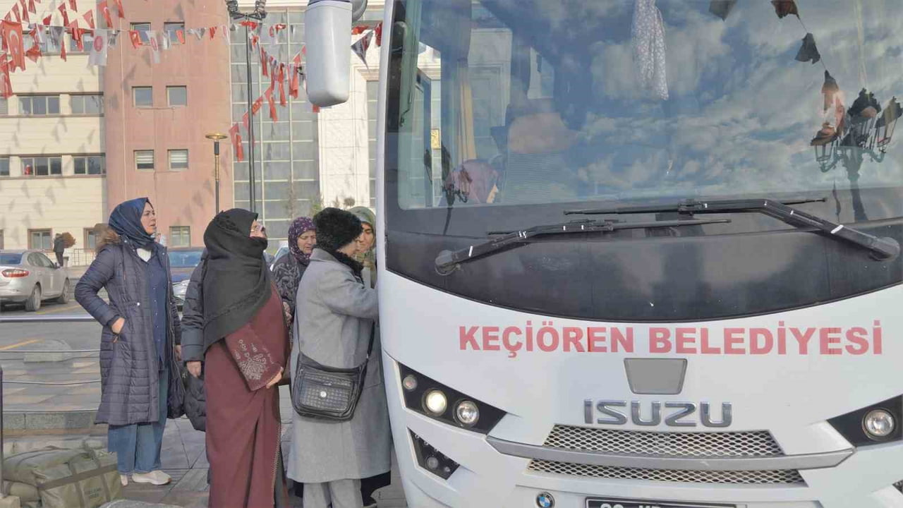 KEÇİÖREN BELEDİYESİ ŞEHİT AİLELERİ VE GAZİLER HİZMET BİRİMİ İLE HAYMANA BELEDİYESİ İŞ BİRLİĞİNDE...