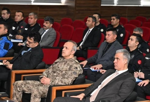 KIRŞEHİR İL EMNİYET MÜDÜRLÜĞÜ’NÜN AYLIK DEĞERLENDİRME VE KOORDİNASYON TOPLANTISI, İL EMNİYET...