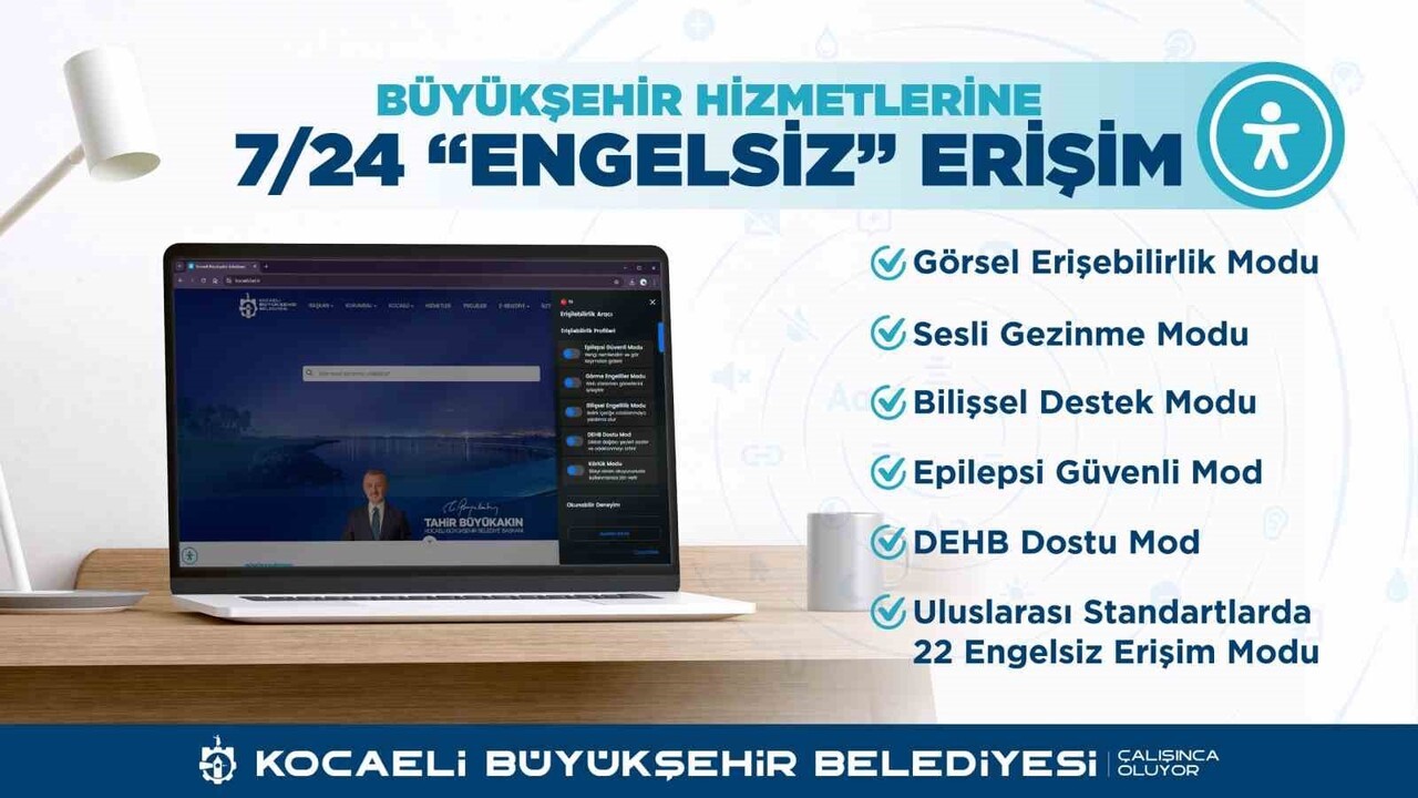 KOCAELİ BÜYÜKŞEHİR BELEDİYESİ, KENTTE YAŞAYAN ENGELLİ BİREYLERİN VE YAŞLILARIN BELEDİYECİLİK...