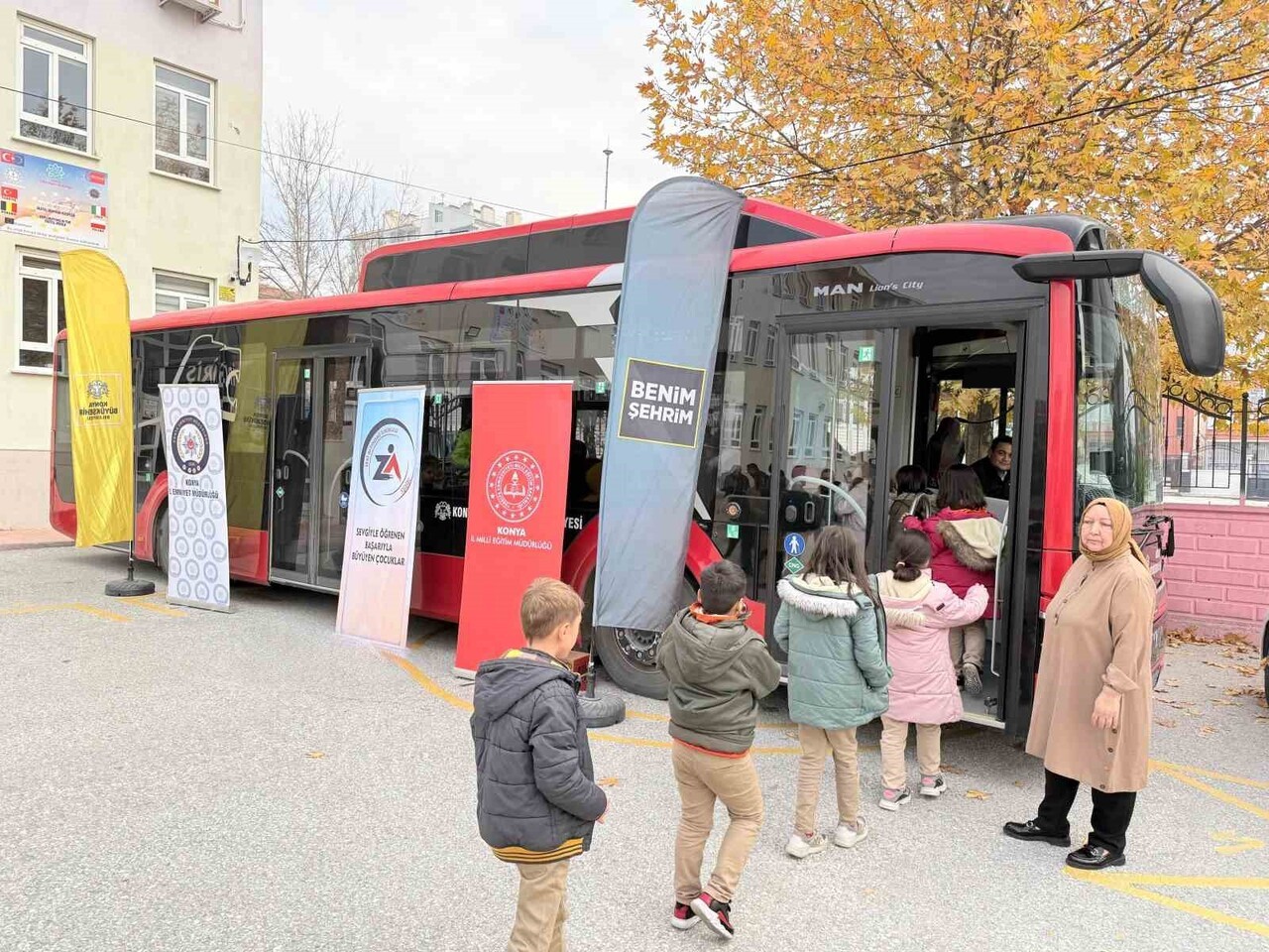 KONYA BÜYÜKŞEHİR BELEDİYESİ, İL MİLLİ EĞİTİM MÜDÜRLÜĞÜ VE İL EMNİYET MÜDÜRLÜĞÜ TARAFINDAN...