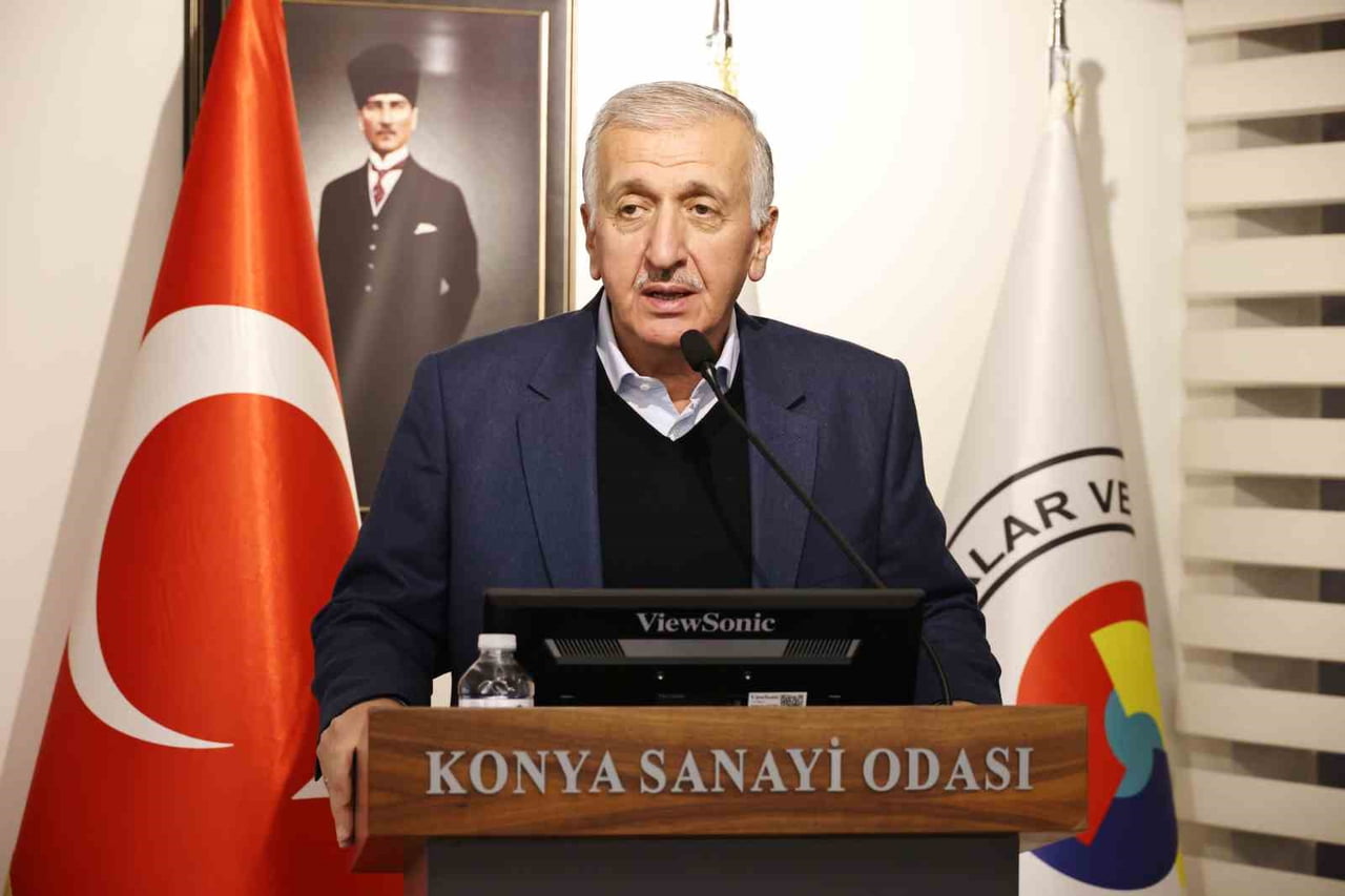 KONYA SANAYİ ODASI (KSO) BAŞKANI MUSTAFA BÜYÜKEĞEN, ARALIK AYI MECLİS TOPLANTISI’NDA YAPTIĞI...