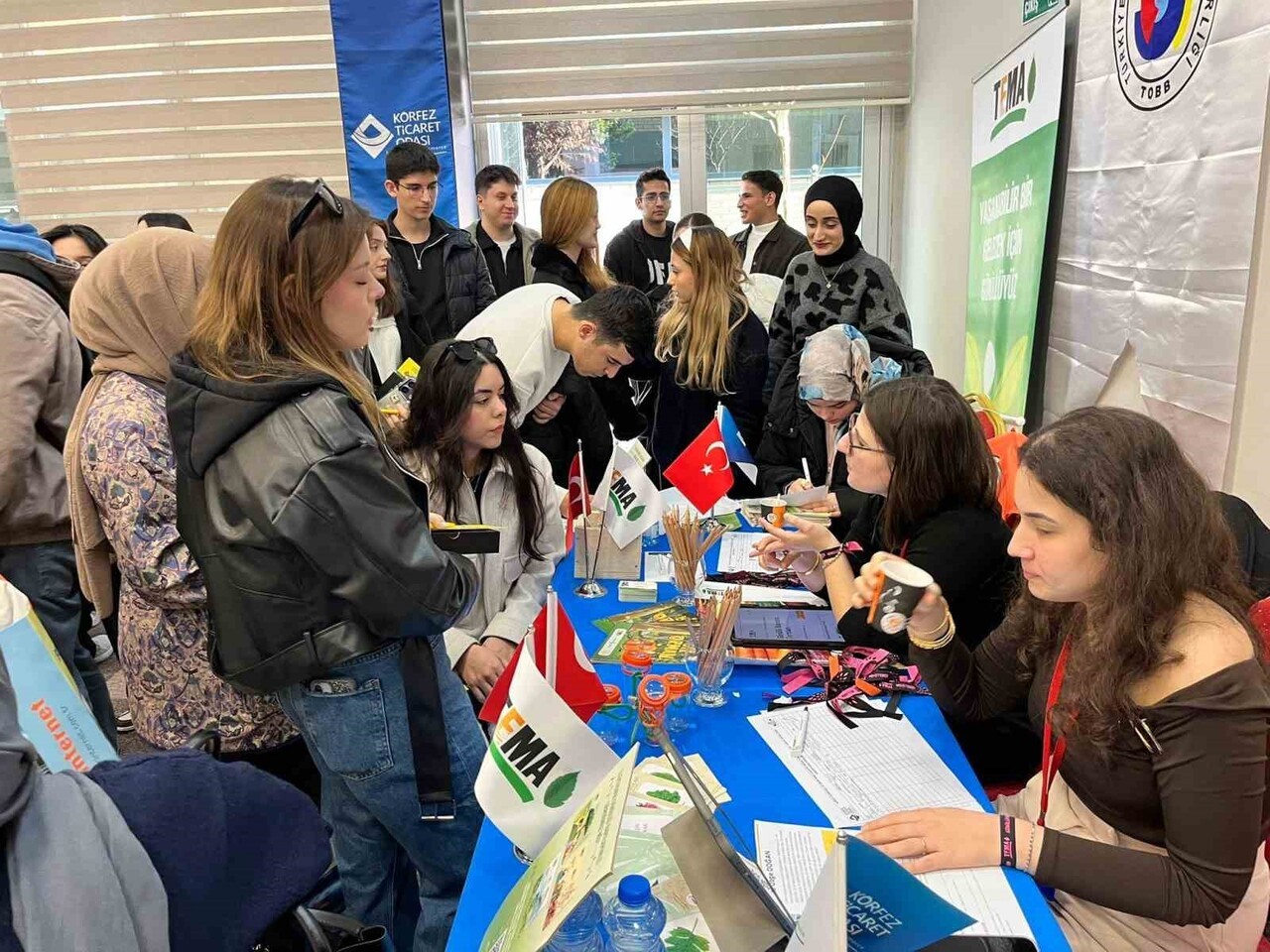 KÖRFEZ TİCARET ODASI TARAFINDAN DÜZENLENEN 3. SEKTÖR VE ÖĞRENCİ KARİYER BULUŞMASI, KÖRFEZ TİCARET...