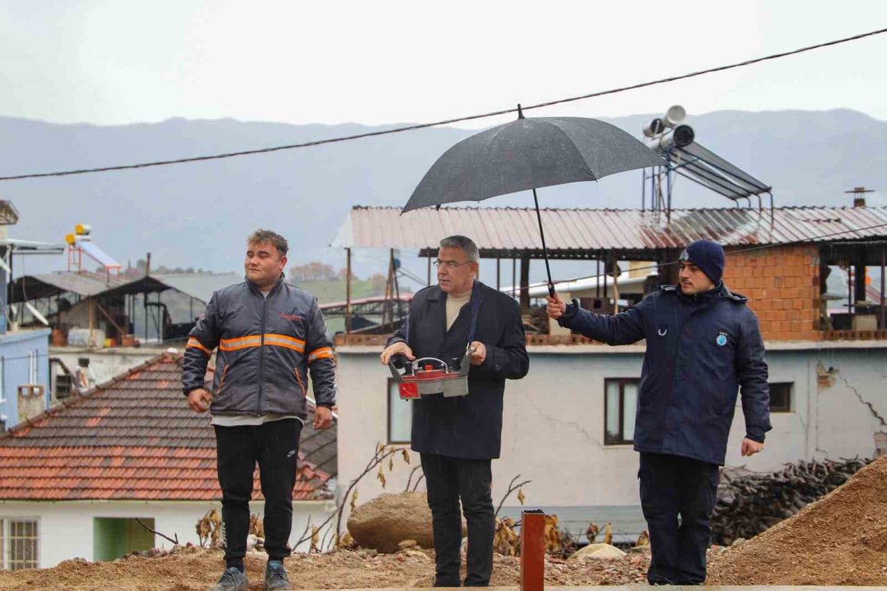 KÖŞK BELEDİYESİ TARAFINDAN ILIDAĞ MAHALLESİ’NDE YAPIMI PLANLANAN SAĞLIK OCAĞININ TEMELİ...