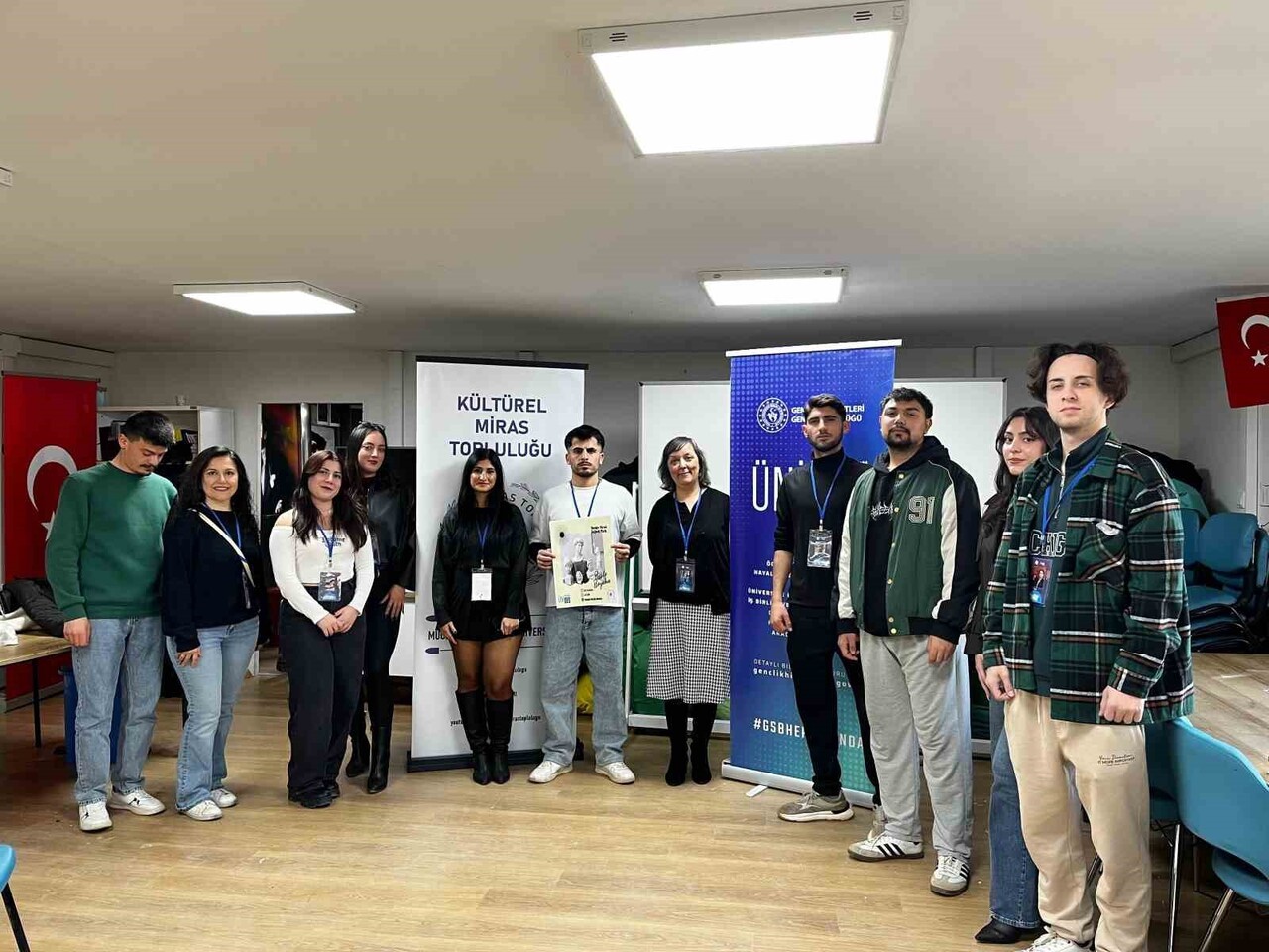 KÖTEKLİ GENÇLİK MERKEZİ'NDE "ÜNİDES" PROJESİ