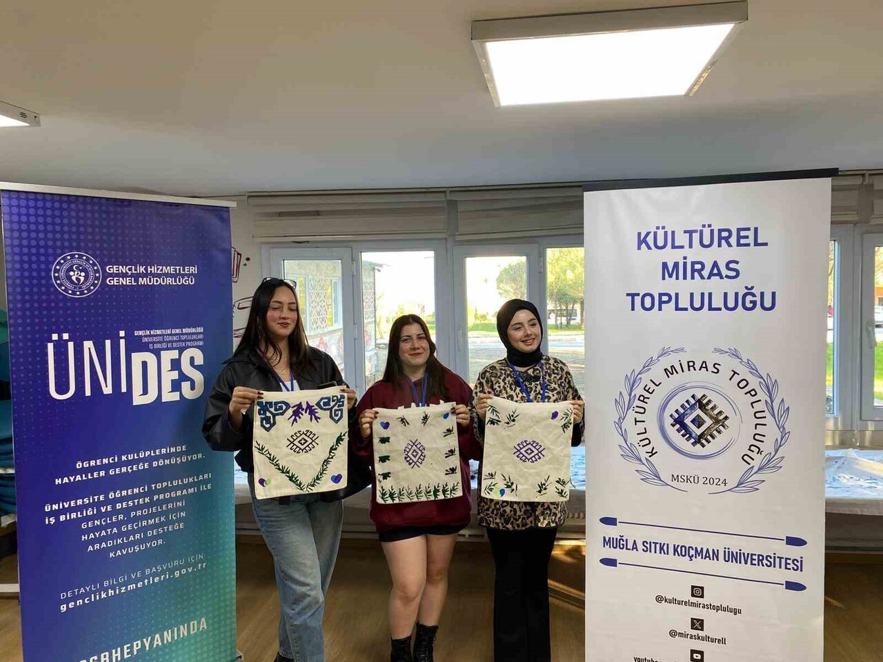 KÖTEKLİ GENÇLİK MERKEZİ'NDE "ÜNİDES" PROJESİ