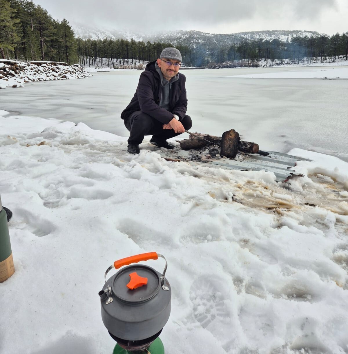 KÖYCEĞİZ SANDRAS DAĞI’NA YILIN İLK KARI YAĞDI