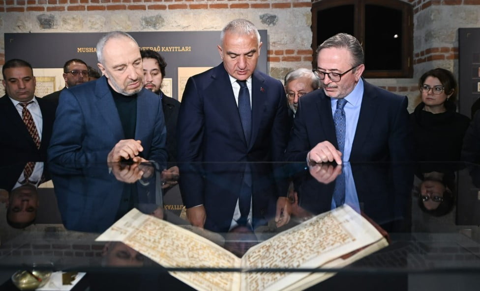 KÜLTÜR VE TURİZM BAKANI MEHMET NURİ ERSOY, "ASIRLARA YAYILAN İLİM VE İRFAN MİRASIMIZI KORUYAN...