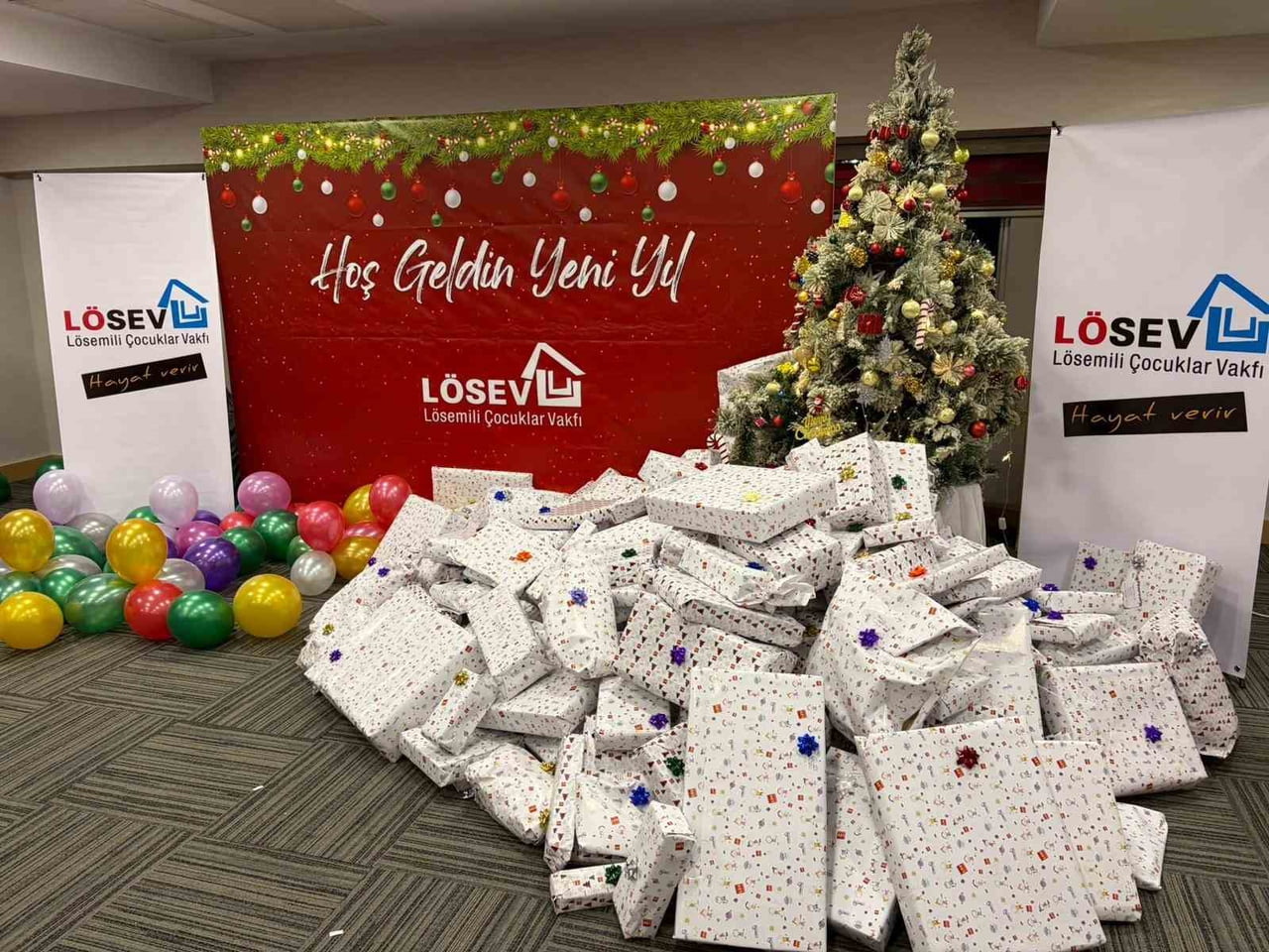 LÖSEV, LÖSEMİ VE KANSER TEDAVİSİ GÖREN ÇOCUKLARIN YENİ YIL DİLEKLERİNİ GERÇEĞE DÖNÜŞTÜRMEK...