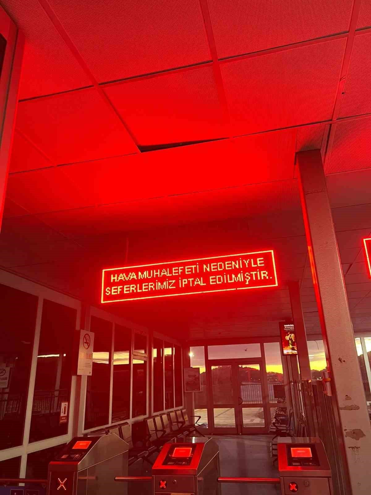 METEOROLOJİ GENEL MÜDÜRLÜĞÜ TARAFINDAN GÜNLERDİR YAPTIĞI KUVVETLİ RÜZGAR VE FIRTINA UYARILARININ...