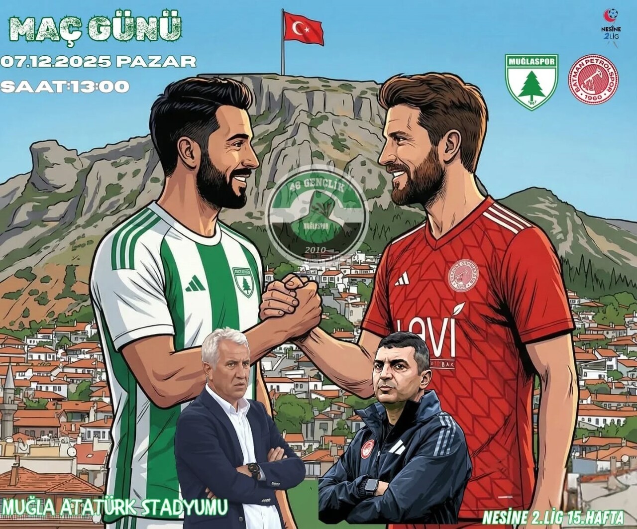 MUĞLASPOR KRİTİK BATMANSPOR MAÇINA TARAFTARINI ÇAĞIRDI